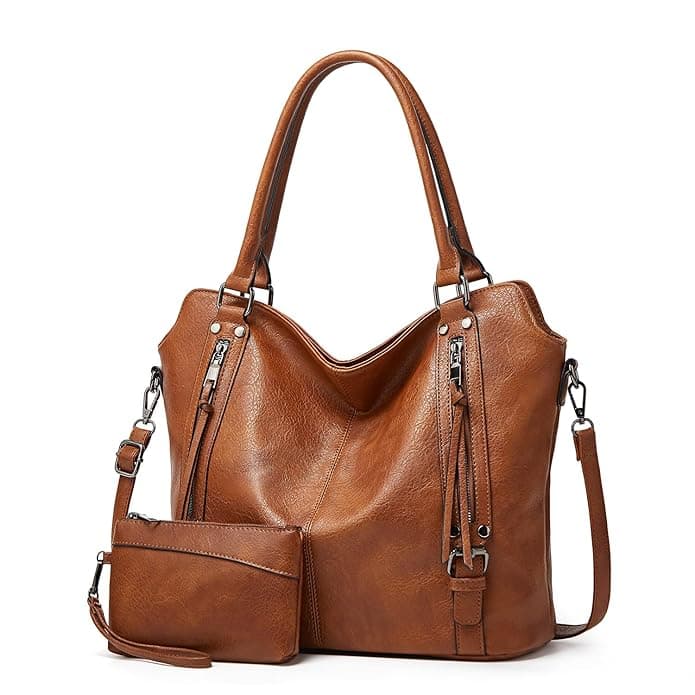 HUGGI PU Leather Hand Bag for Women Amazon VastraAI